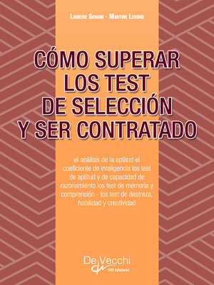 cover image of Cómo superar los test de selección y ser contratado
